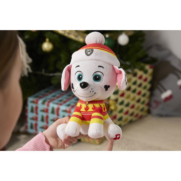 Paw Patrol - Christmas Music Plush 20 cm - Marshall