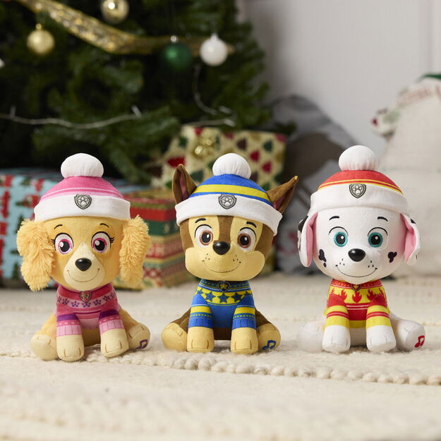 Paw Patrol - Christmas Music Plush 20 cm - Marshall