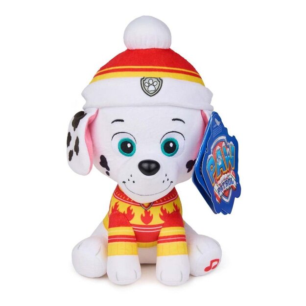 Paw Patrol - Christmas Music Plush 20 cm - Marshall