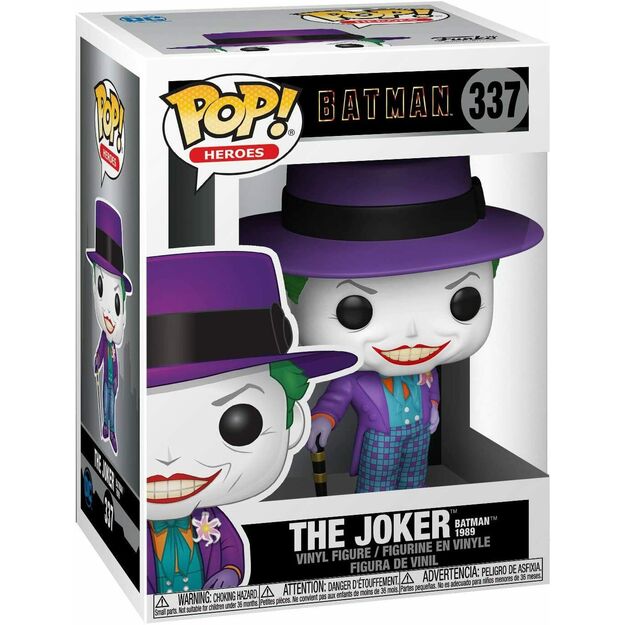Funko POP! - Heroes: Batman 1989 - Joker w.Hat (47709)