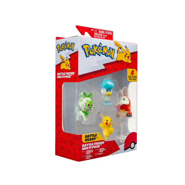 Pokémon - Battle Figure - Gen IX 4 PK (PKW3402)