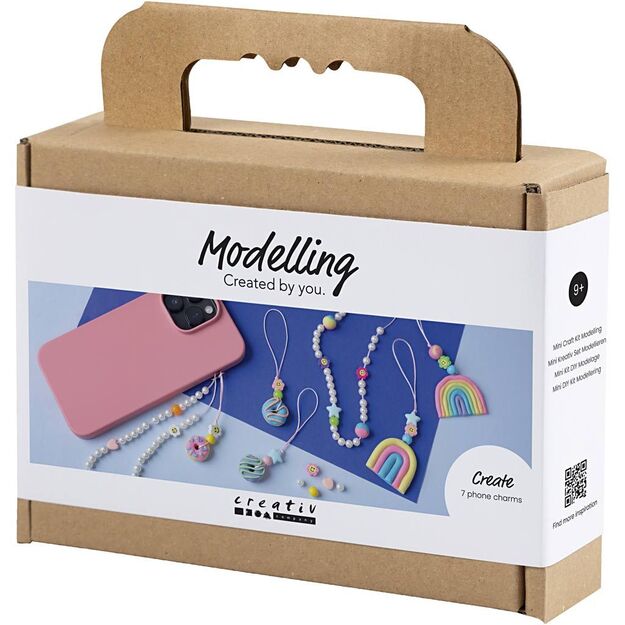 Mini Craft Kit Modelling - Mobile charm - assorted colours (977850)