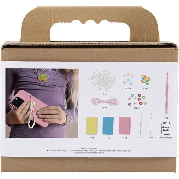 Mini Craft Kit Modelling - Mobile charm - assorted colours (977850)