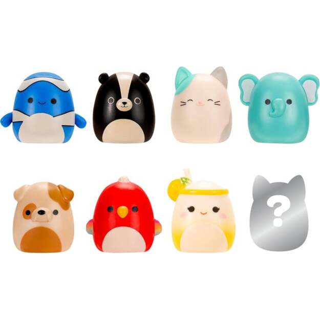 Squish-a-longs 2,5 cm 8-pak S3 - Variant 4