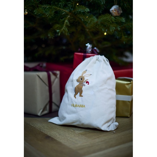 Filibabba - Embroidered gift bag - Beige - 36-96 M (FI-03789)
