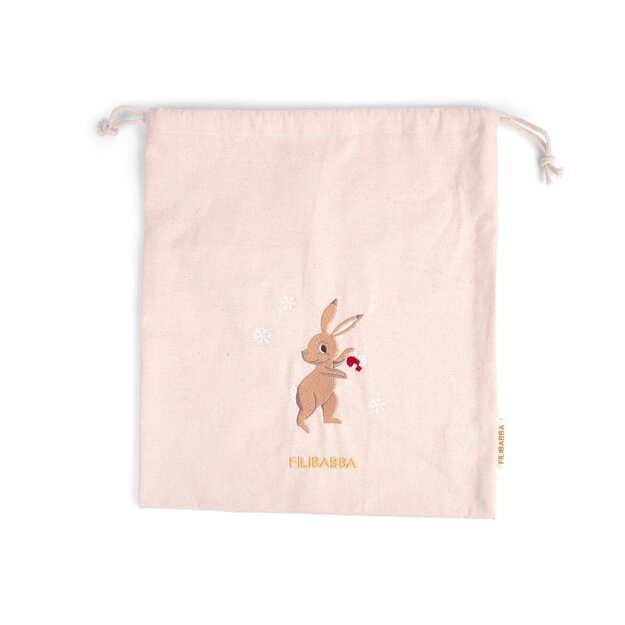 Filibabba - Embroidered gift bag - Beige - 36-96 M (FI-03789)