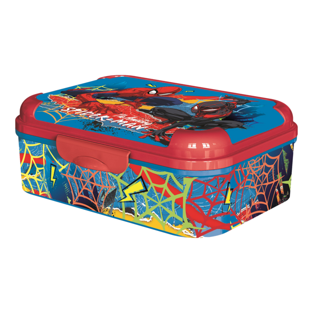 Stor - SPIDERMAN Asker Lunch Box - Colorful - 17 x 13.5 x 6.2 cm