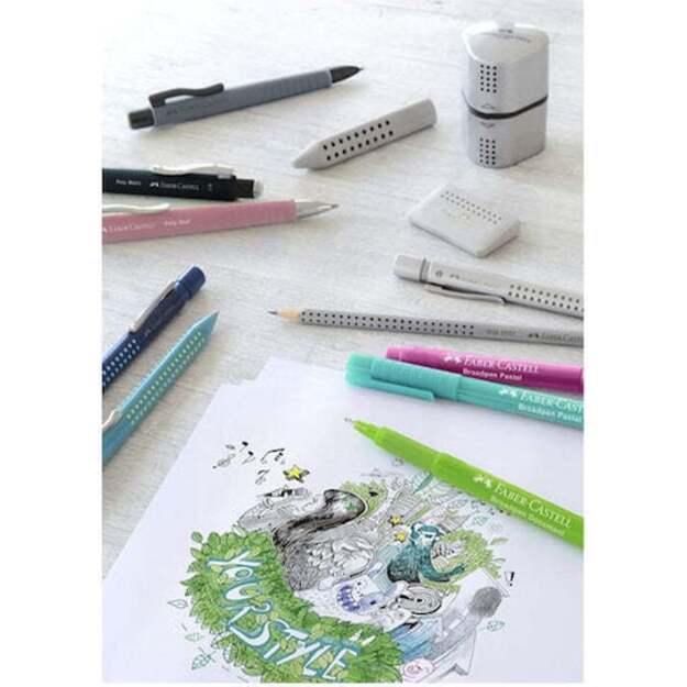 Faber-Castell - Mechanical pencil Poly Matic - 0.7 mm Pale Iris (133327)