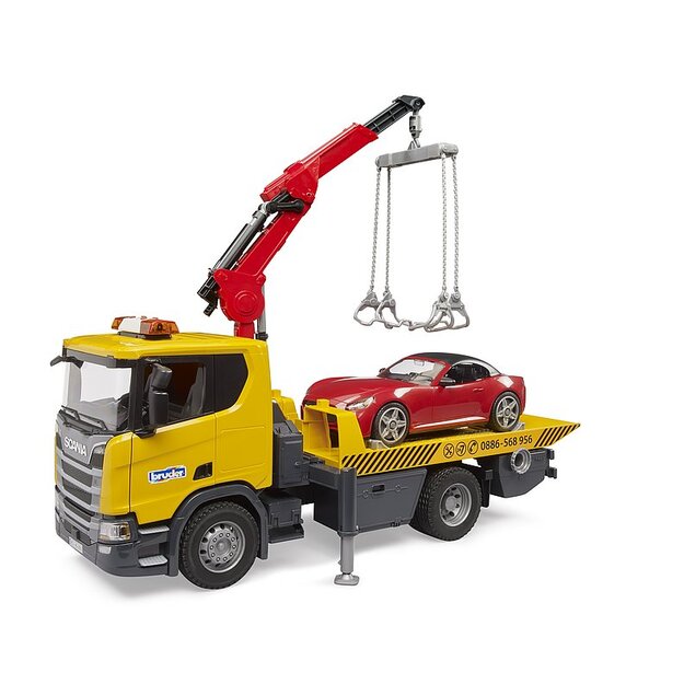 Bruder - Scania Super 560R Tow truck with Light & Sound (03552)