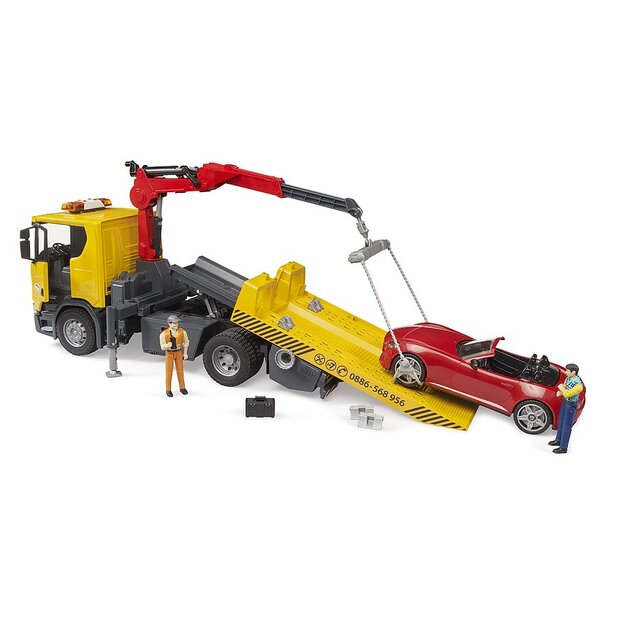 Bruder - Scania Super 560R Tow truck with Light & Sound (03552)