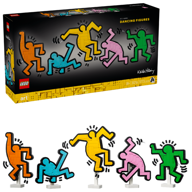 LEGO - ART - Keith Haring – Dancing Figures (31216)