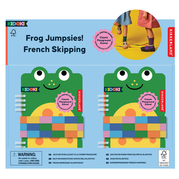 Kikkerland - Kidoki FrogJumpsies French Skipping - (KID51-F)
