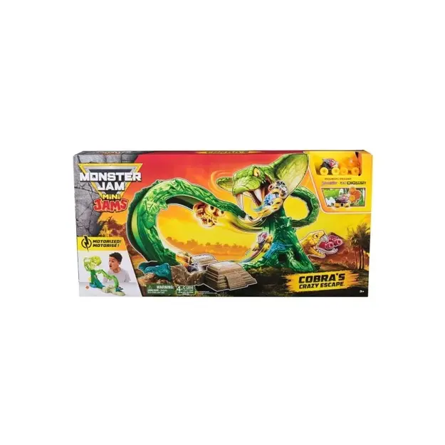 Monster Jam - Mini Jams Cobras Crazy Escape (6072595)