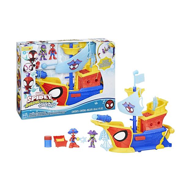 Spidey Water-Webs Bubble Pirate Ship (G0666)