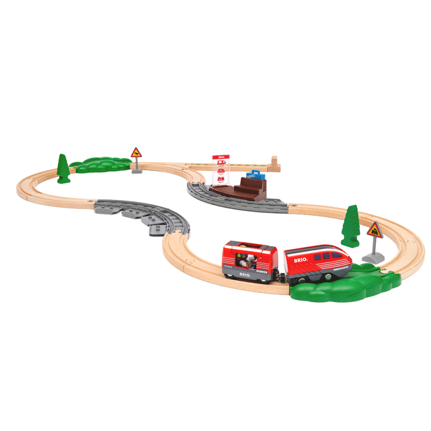 BRIO - Pull Back Train Set (36102)