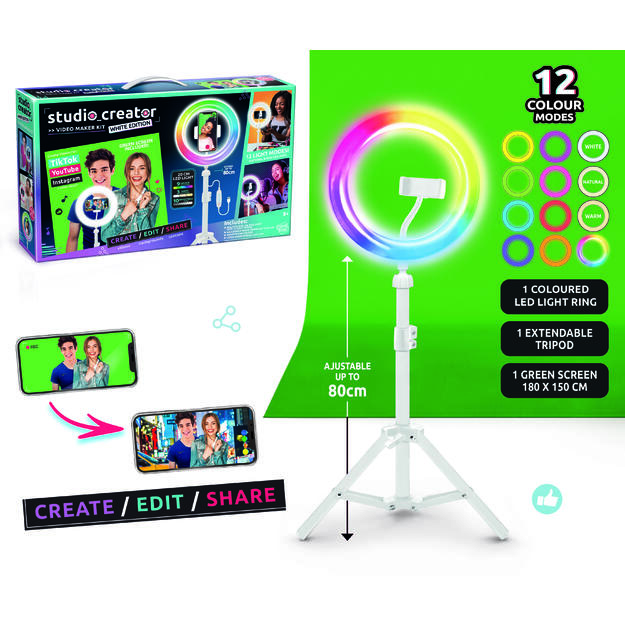 Studio Creator - White Video Maker Kit  (11035)