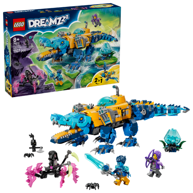 LEGO - DREAMZzz - Crocodile Submarine (71512)