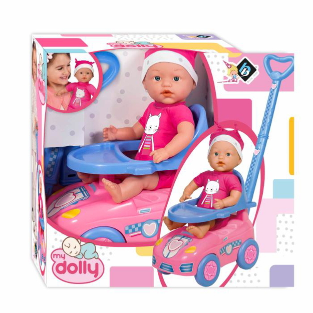 Baby walker w. doll (20244)