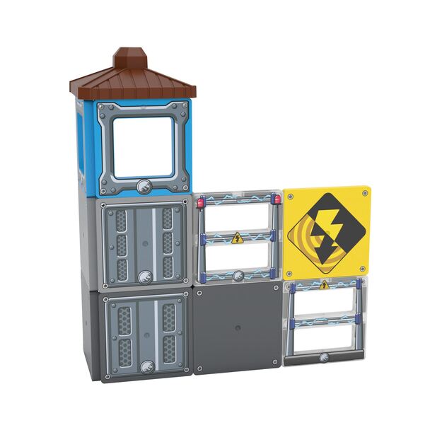 Tile Town - Jurassic World Dino Rescue, Magnetic Building Set (90313)