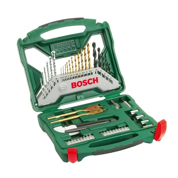 Bosch drill and bits X-Line 50 pcs set (2607019327)