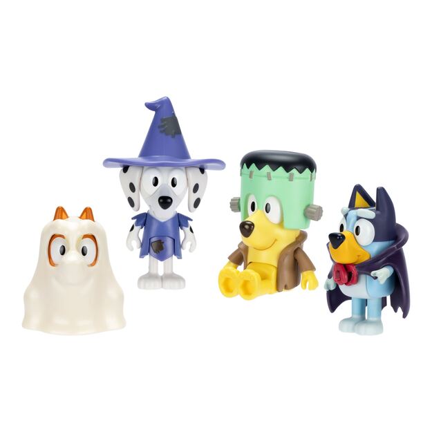 Bluey - Figures 4-Pack - Halloween (90266)
