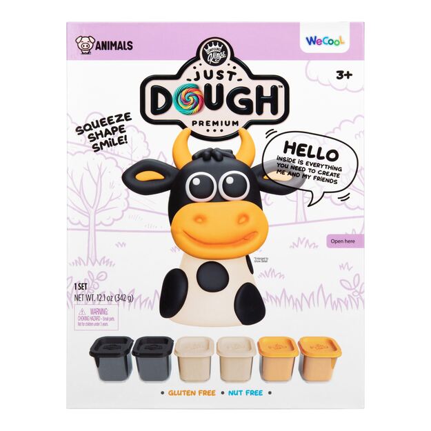 Just Dough, Cow Dough pack 6x57g (40377)