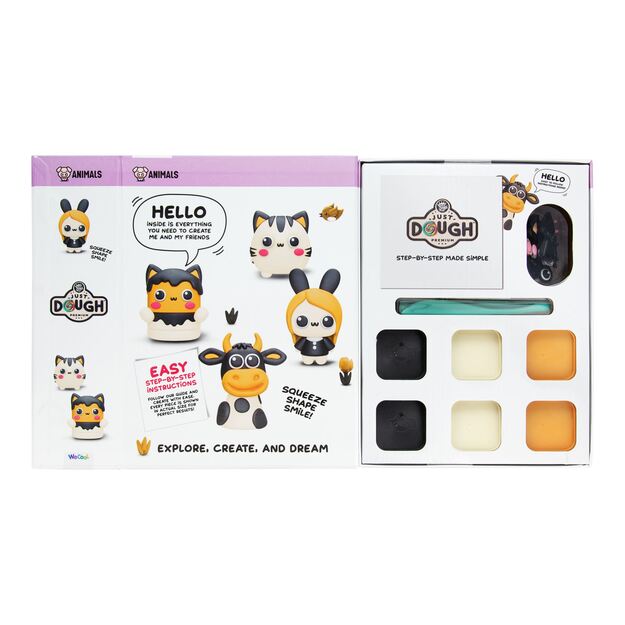 Just Dough, Cow Dough pack 6x57g (40377)