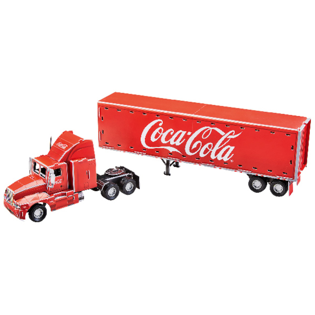 Revell - 3D Puzzle - Coca-Cola Truck LED (600152)