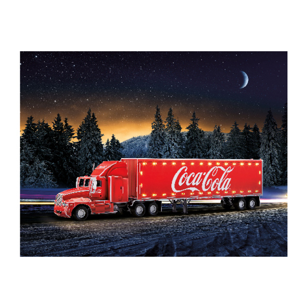 Revell - 3D Puzzle - Coca-Cola Truck LED (600152)