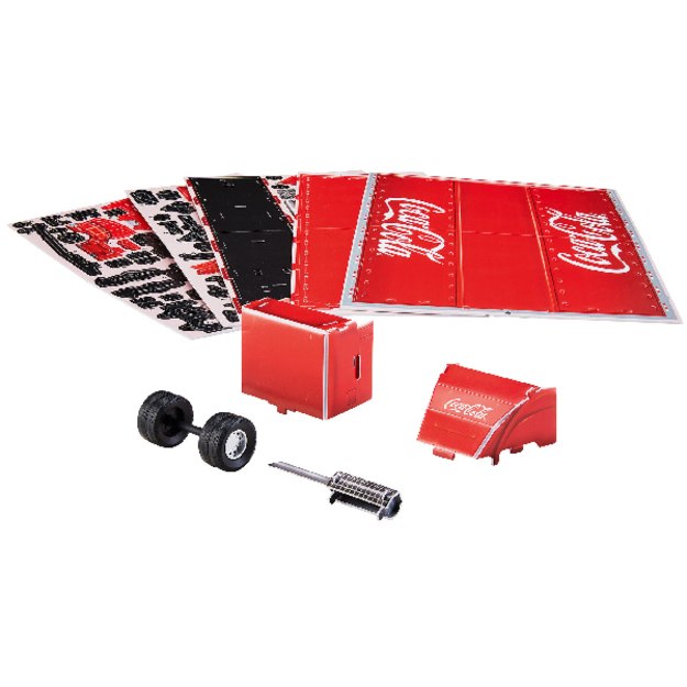 Revell - 3D Puzzle - Coca-Cola Truck LED (600152)