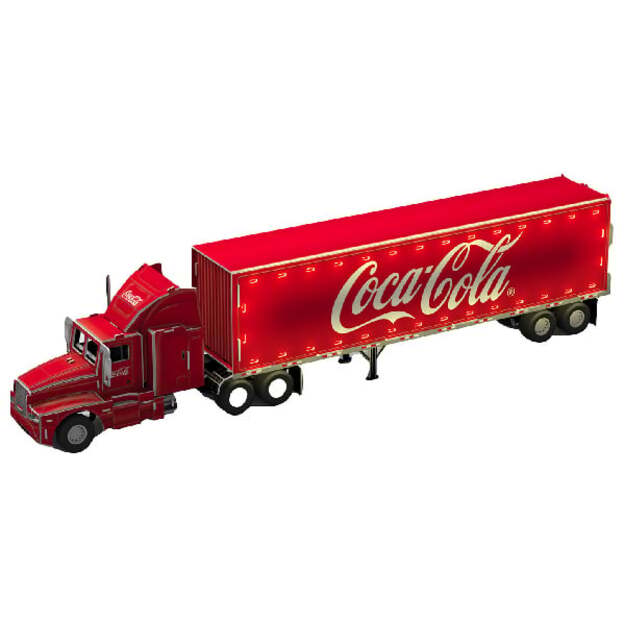 Revell - 3D Puzzle - Coca-Cola Truck LED (600152)