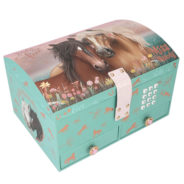 Miss Melody - Big Jewellery Box with Code and Sound - Soft Green