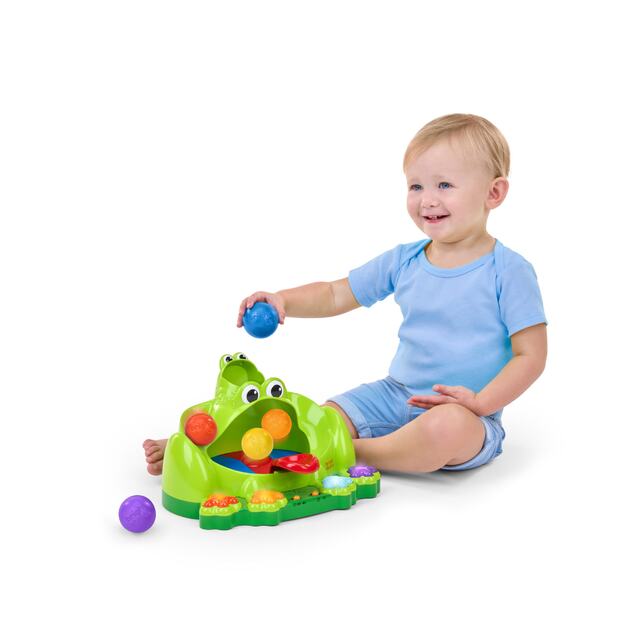 Bright Starts - Poppin' Ball Frog Ball Play Toy - (BS-17159)