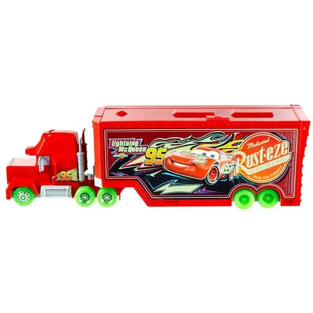 Disney Cars - Glow Racers Mack Hauler sæt (HPX76)