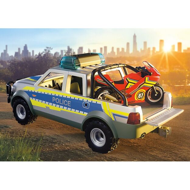 PLAYMOBIL - Police Chase with Pick-Up Truck (71875)