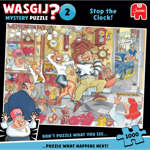 Wasgij - Mystery 2 - Stop The Clock! (1000 pieces) (1119802042)