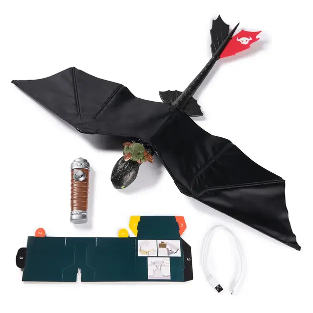 Dragons - Movie RC Real Flying Toothless (6072292)