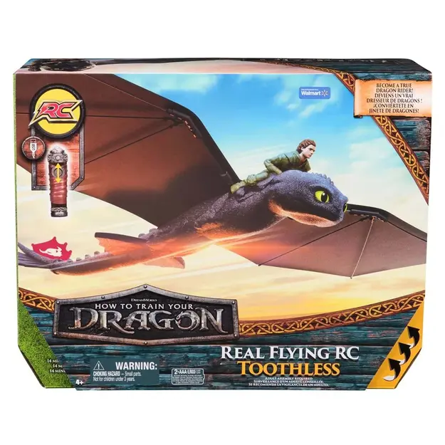 Dragons - Movie RC Real Flying Toothless (6072292)