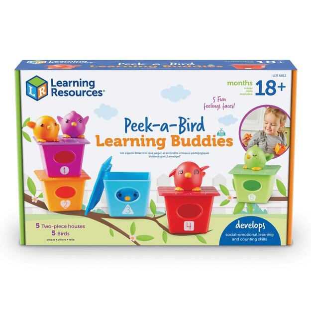 Learning Resources - Peek-a-Bird Learning Buddies (LSP6812-SCA)