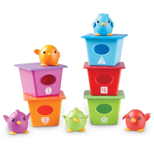 Learning Resources - Peek-a-Bird Learning Buddies (LSP6812-SCA)