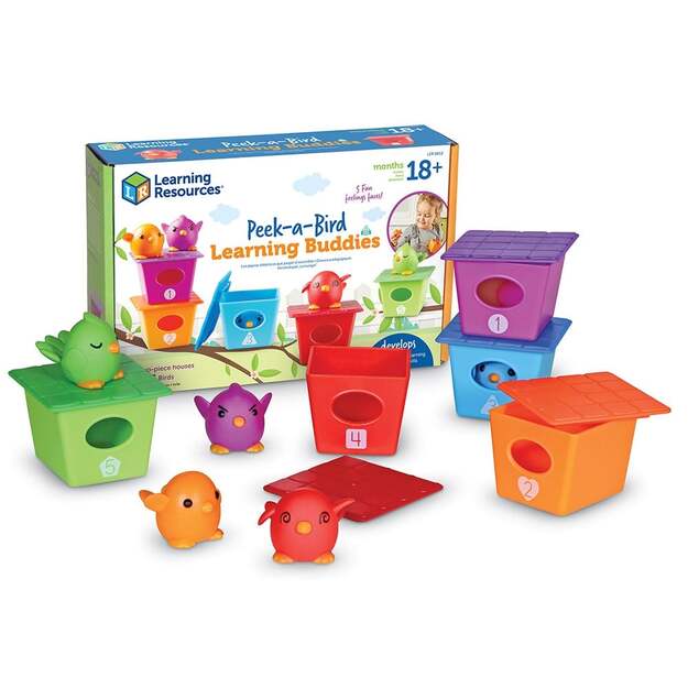 Learning Resources - Peek-a-Bird Learning Buddies (LSP6812-SCA)