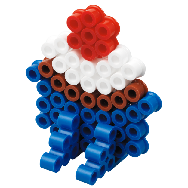 Hama -  Maxi  Beads - 600 beads and 1 pegboard in box - Fruits (8740)