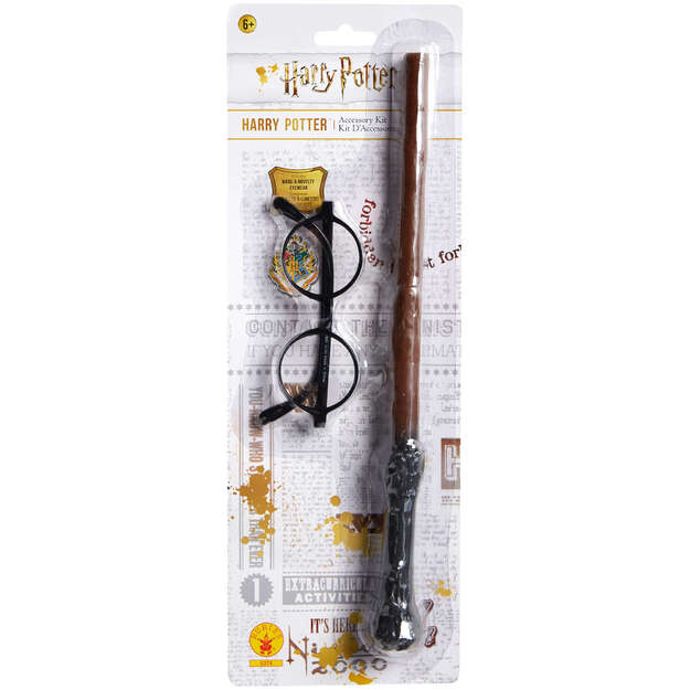 Rubies - Harry Potter Wand & Glasses Set (5374NS000)