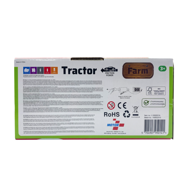 Motor 112 - Tractor with light and sound (friction) 1:20