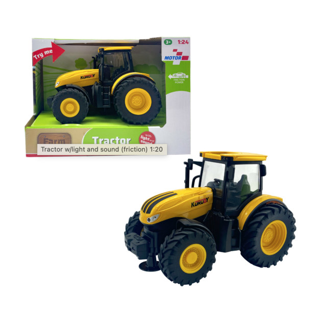 Motor 112 - Tractor with light and sound (friction) 1:20