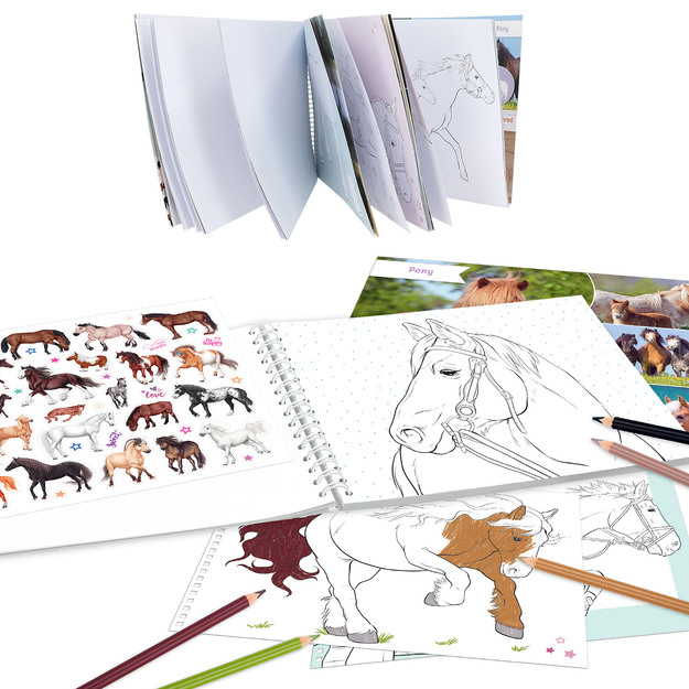 Miss Melody - Horse Colouring Book (412978)