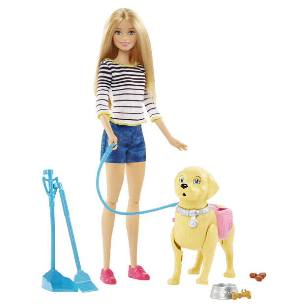 Barbie - Walk and Potty Pup (DWJ68)