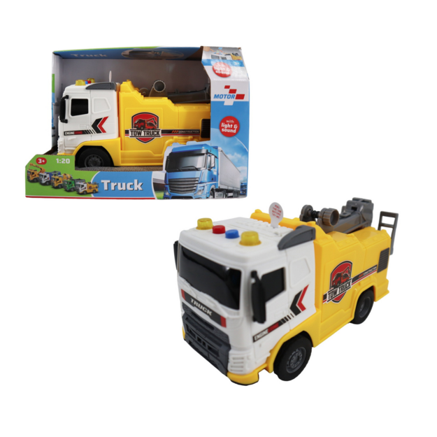 Motor 112 - Recovery truck w/light and sound 1:20