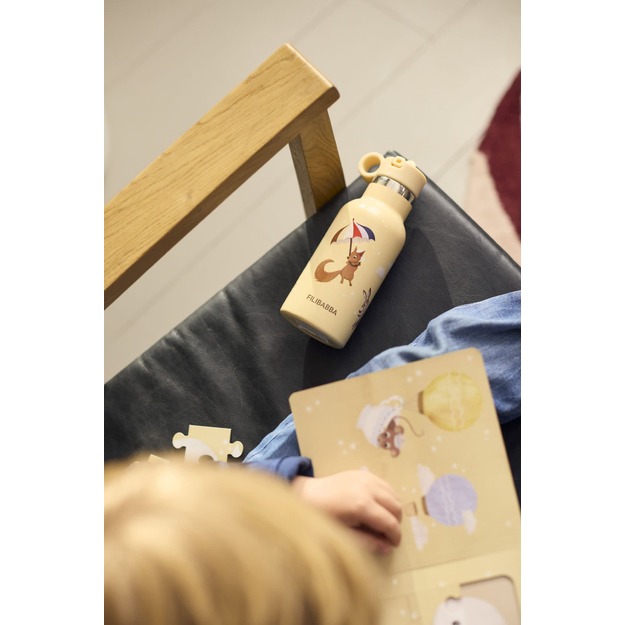 Filibabba - Stainless steel water bottle - Star Catchers - Flerfarvet - 36-60 M (FI-03806)