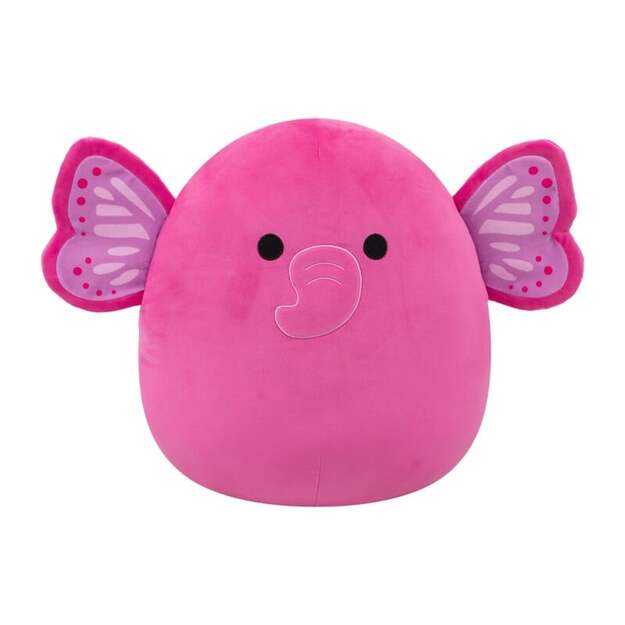 Squishmallows - 40 cm P25 Bertha Elephant with Butterfly Ears